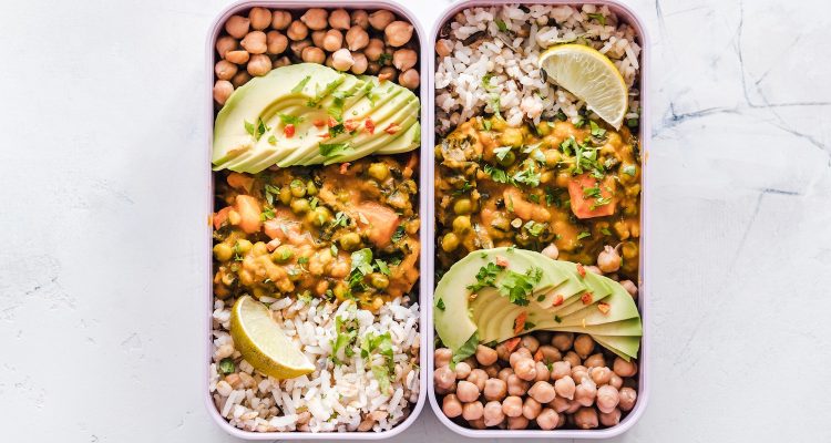 cooked food on tray